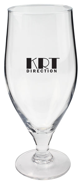 Sierra 21oz footed pilsner clear glass