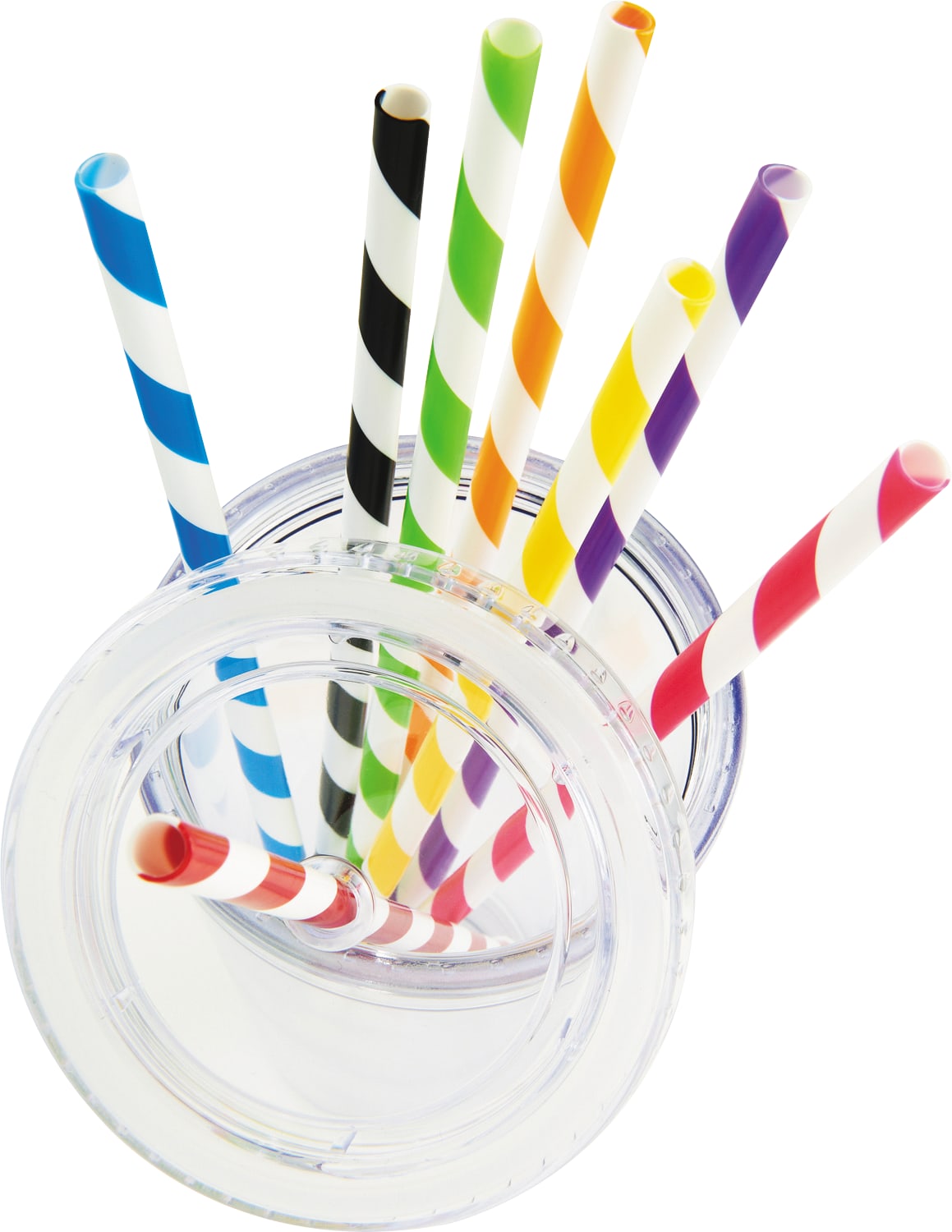 Sedici Striped Straw