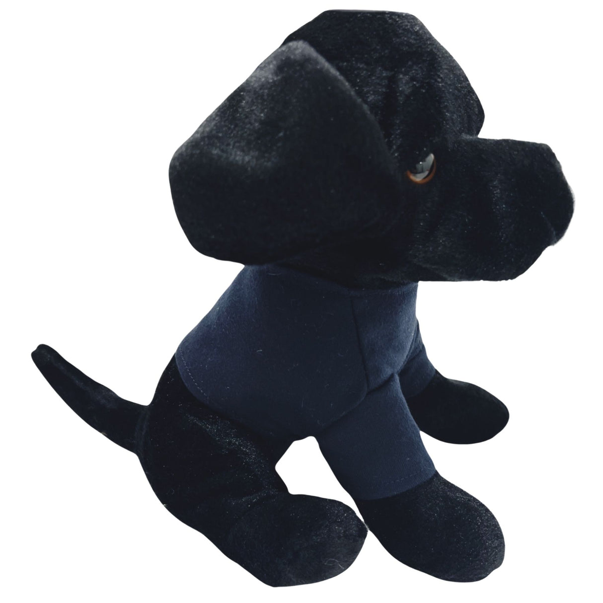 Onyx 8" Black Labrador Plush Dog Canine Collection