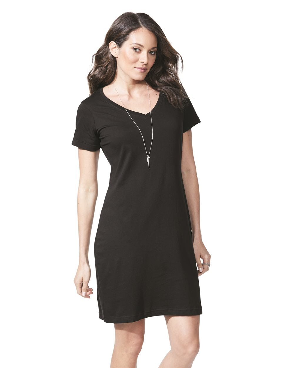 L.A.T. Women's V-Neck Fine Jersey Coverup