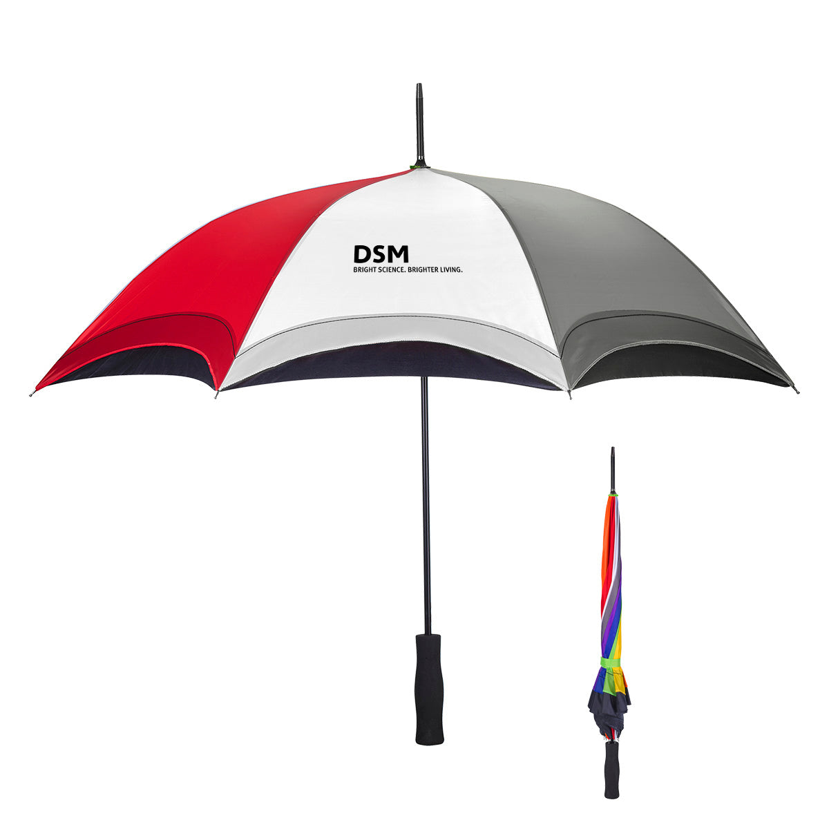 46" Arc Rainbow Umbrella