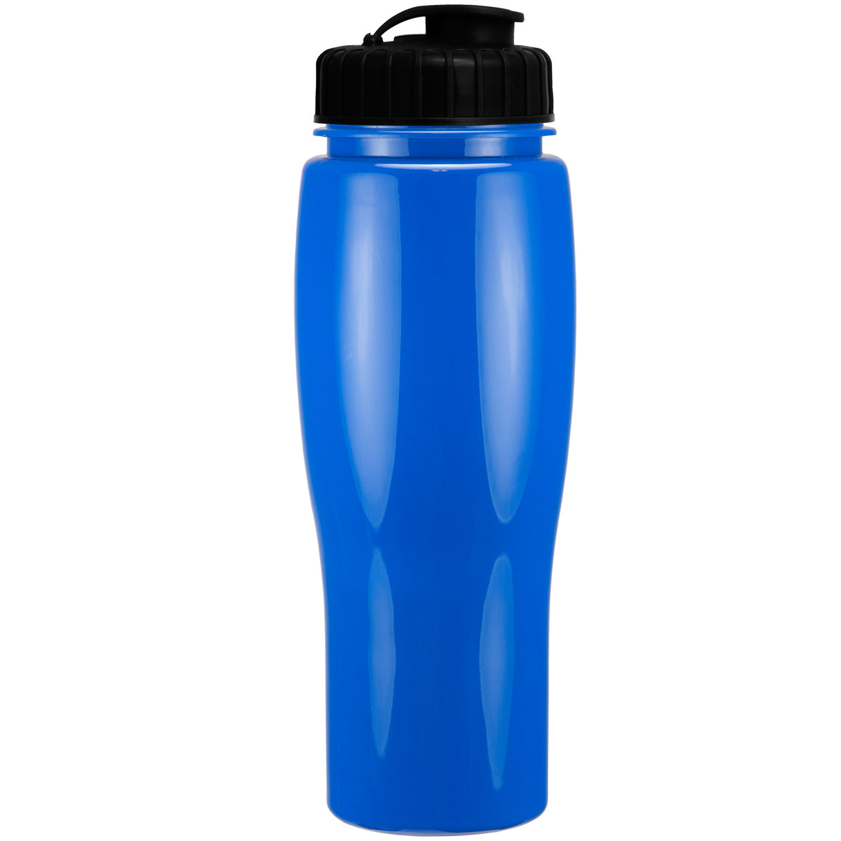 24 Oz. Contour Bottle w/ Flip Top Lid - Solid Colors