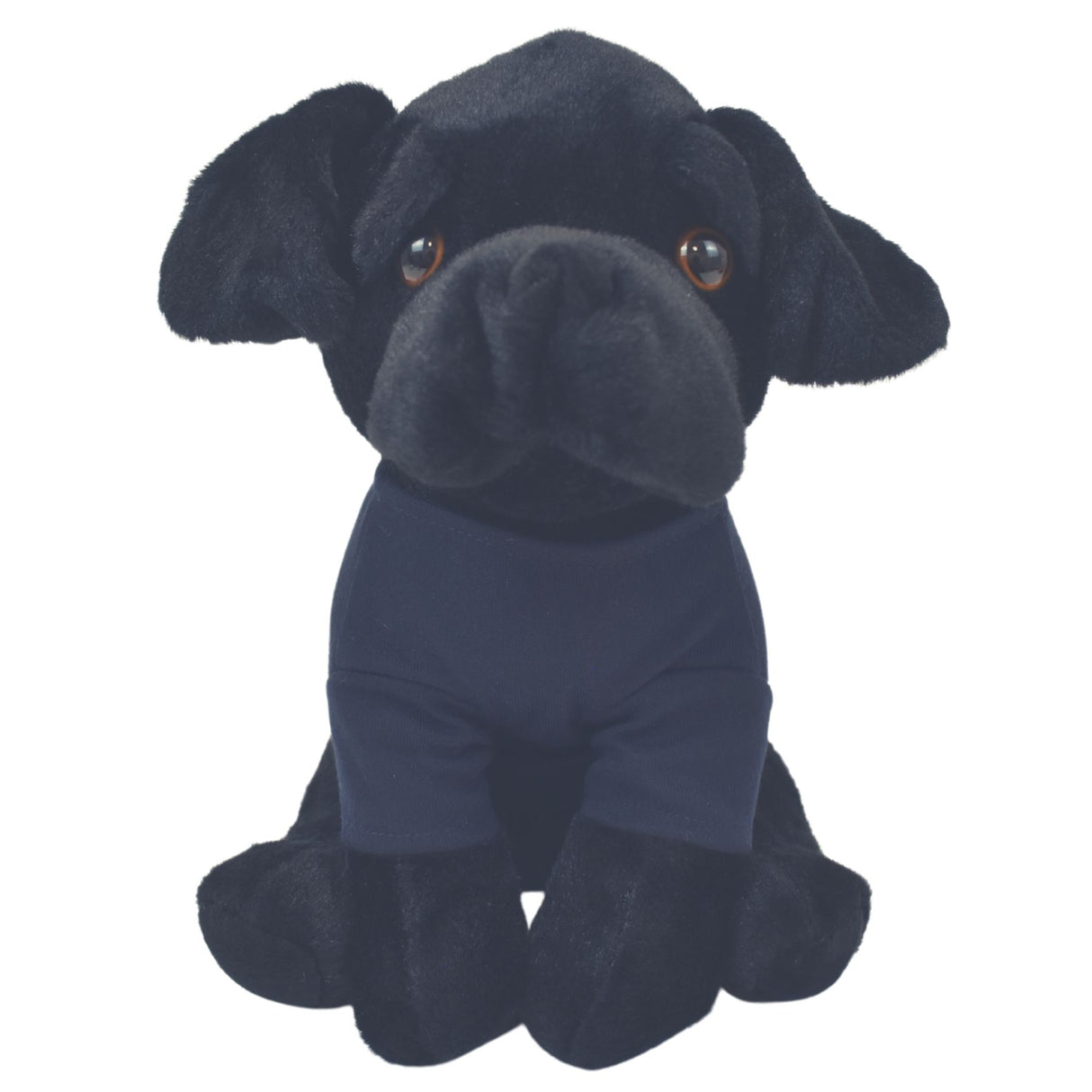 Onyx 8" Black Labrador Plush Dog Canine Collection