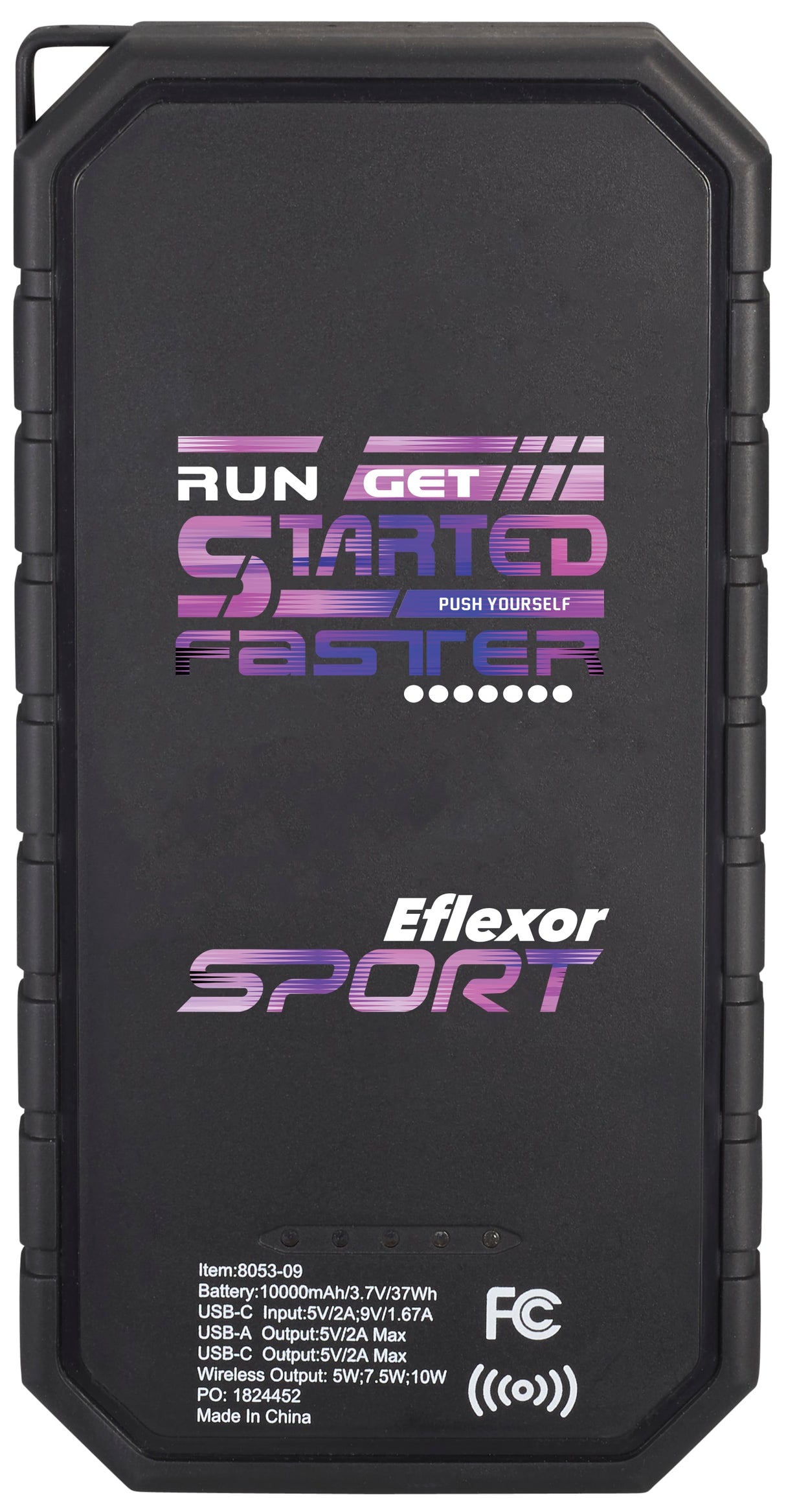 High Sierra IPX 5 Solar Fast Wireless Power Bank