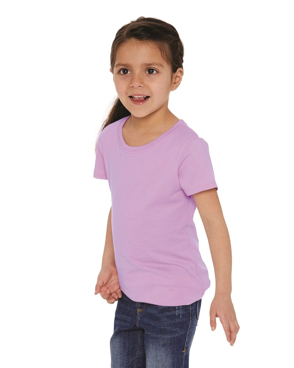 Next Level Girls' Princess Crew T-Shirt