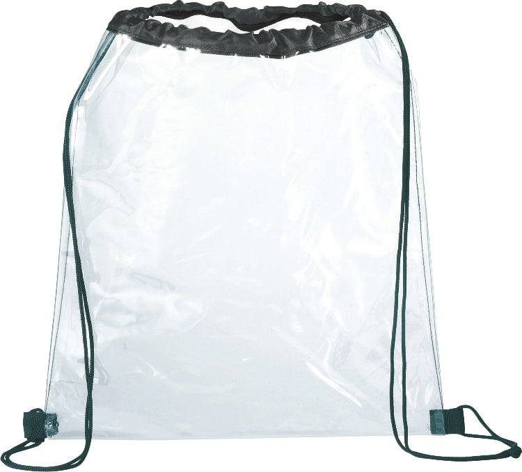 Rally Clear Drawstring Bag