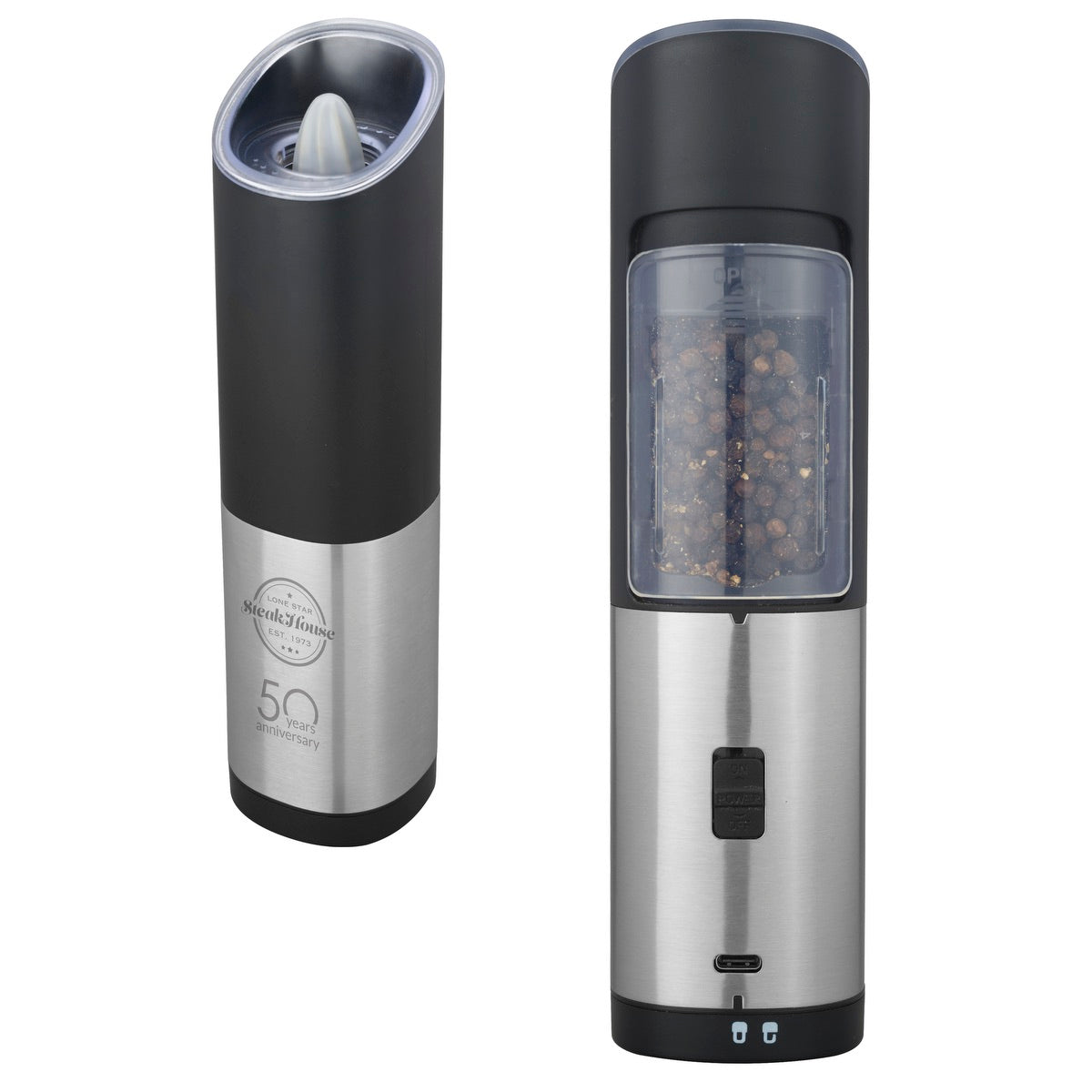 Rechargeable Salt or Pepper Spice Grinder