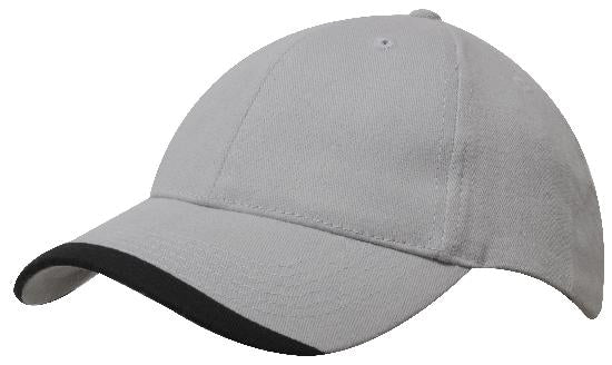 Brushed Heavy Sports Twill w/Contour Trim Peak