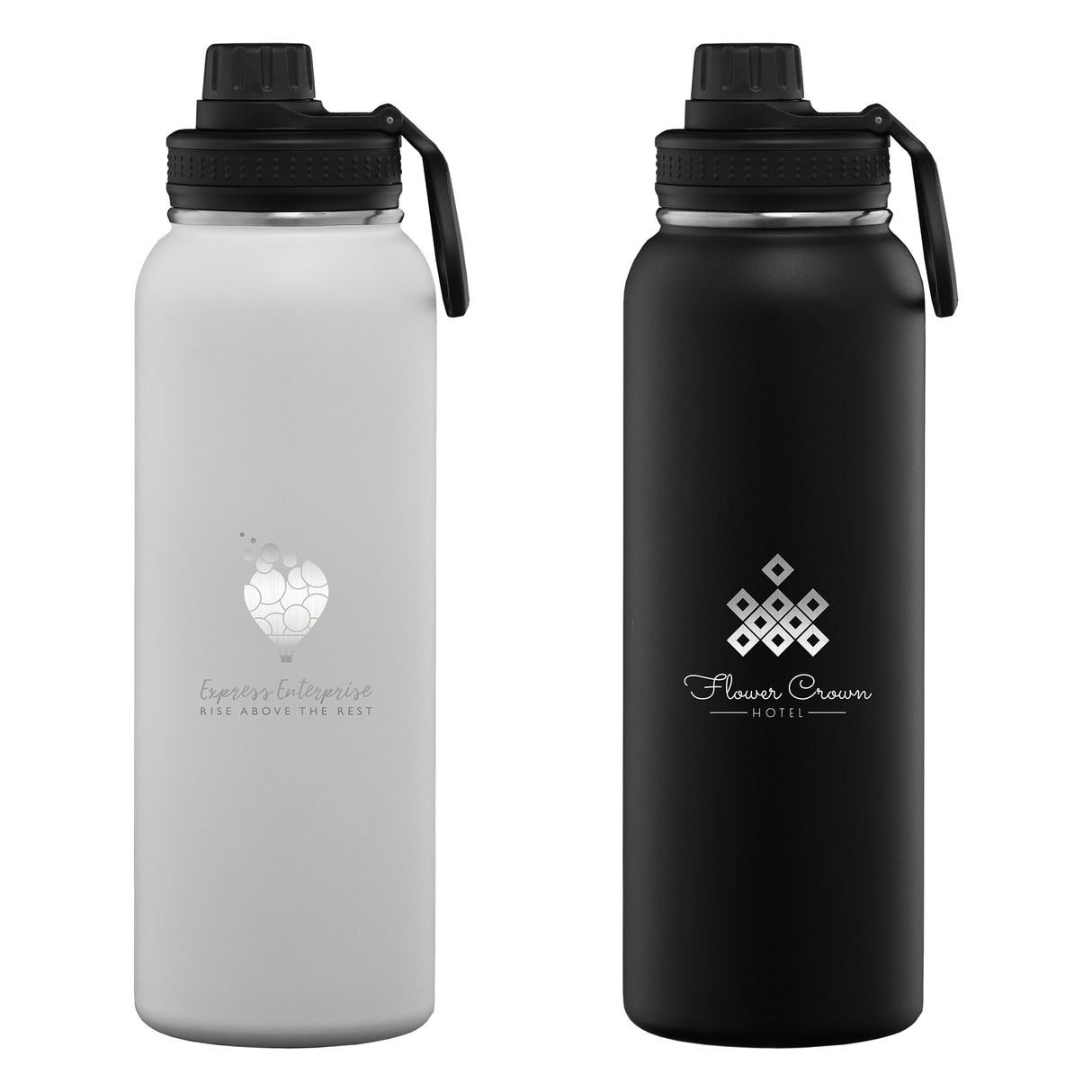 Alaska Ultra - 40 oz. Stainless Steel Double Wall Water Bottle? - Laser