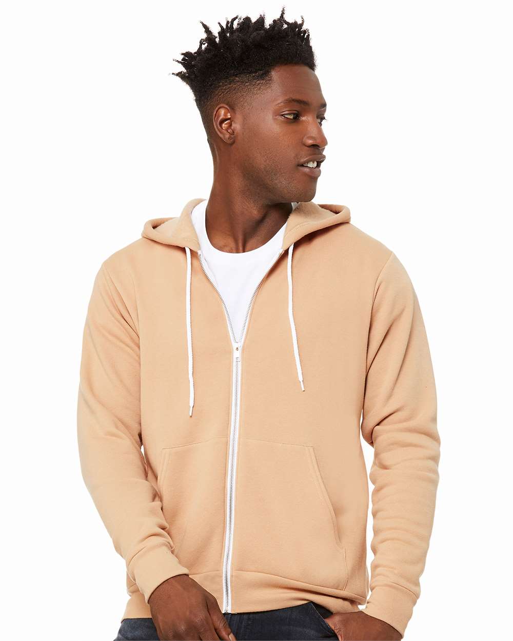 000035 Bella+Canvas® Unisex Sponge Fleece Full-Zip Hoodie