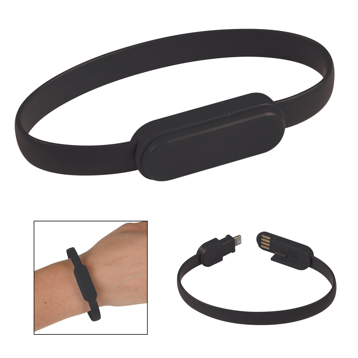 2-in-1 Connector Charger Bracelet