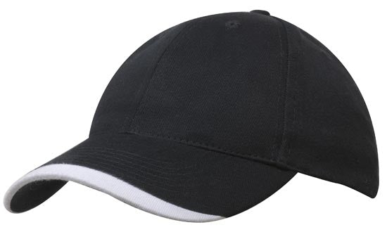 Brushed Heavy Sports Twill w/Contour Trim Peak