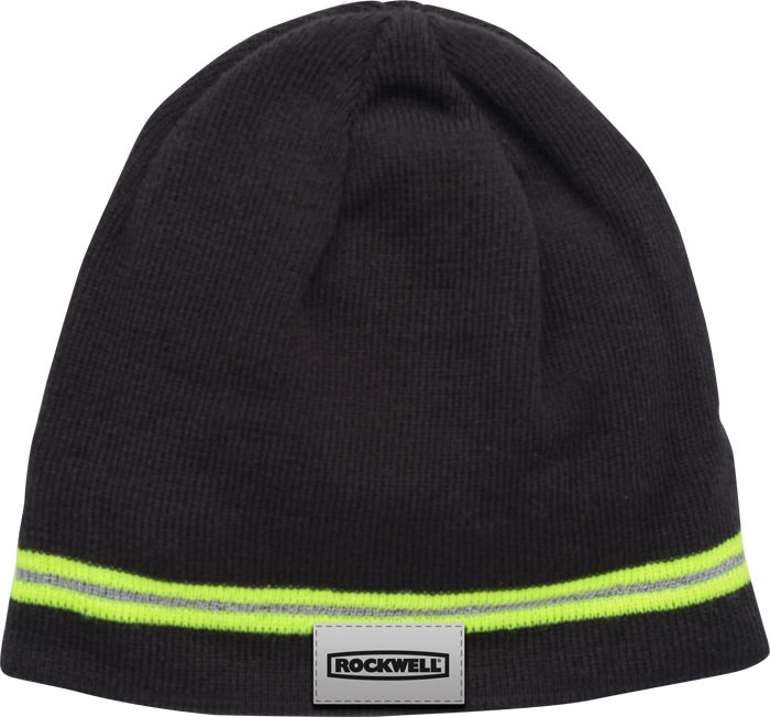 Winter Beanie with Reflective Stripe