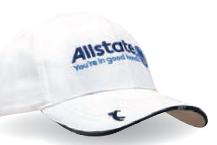 Sports Ripstop Cap w/Peak Embroidery