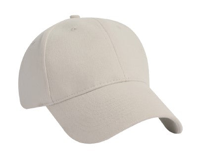 Constructed Heavy-Brushed Cotton Twill Cap