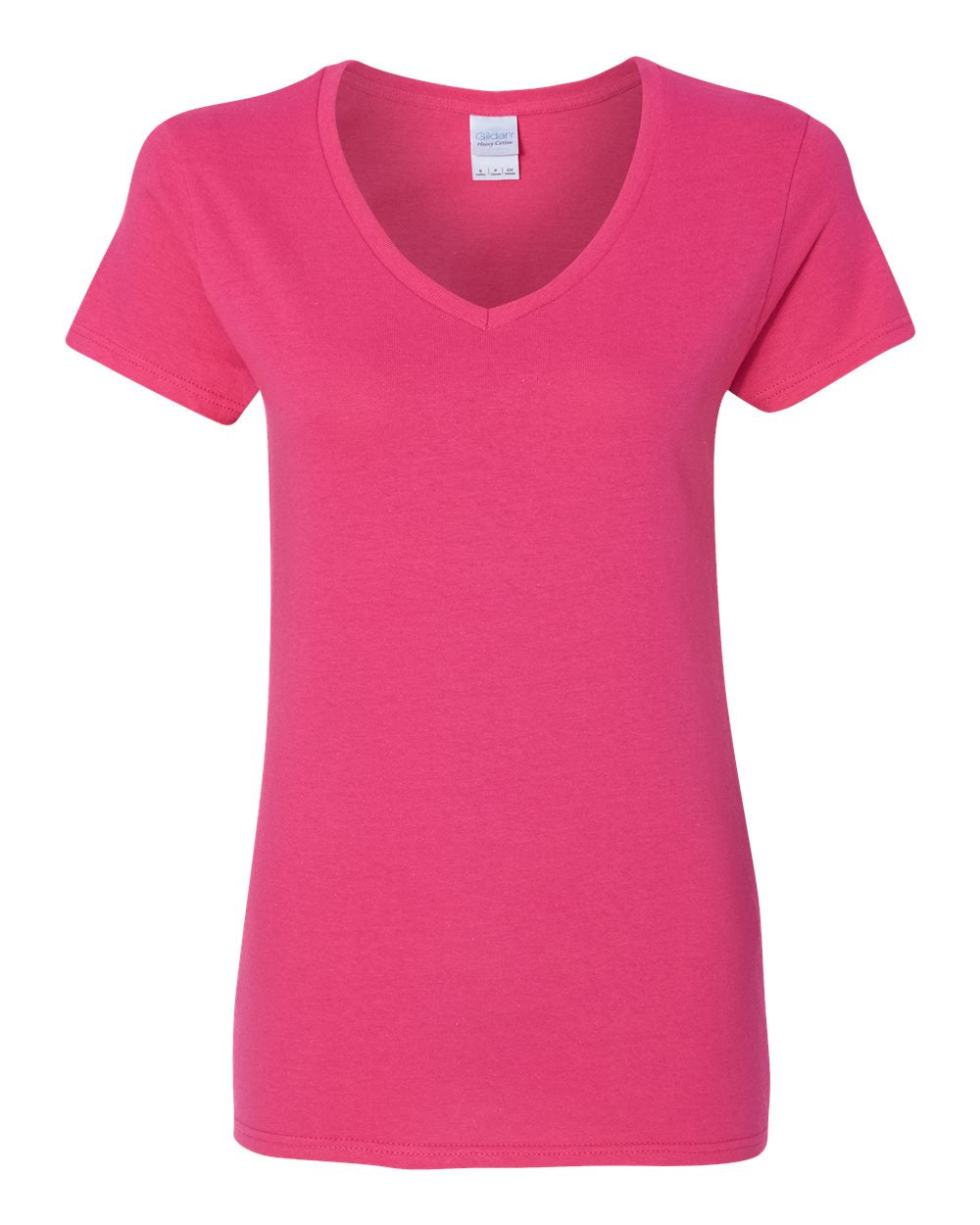 Gildan® Heavy Cotton™ Women's V-Neck T-Shirt