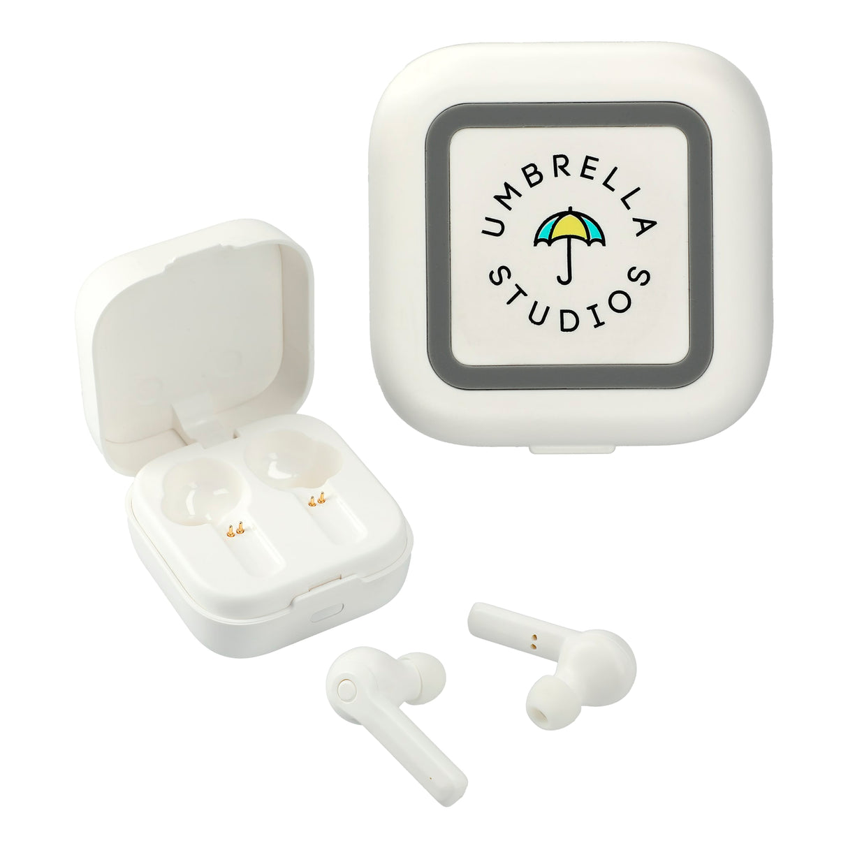 TWS Auto Pair Earbuds & Wireless Pad Power Case