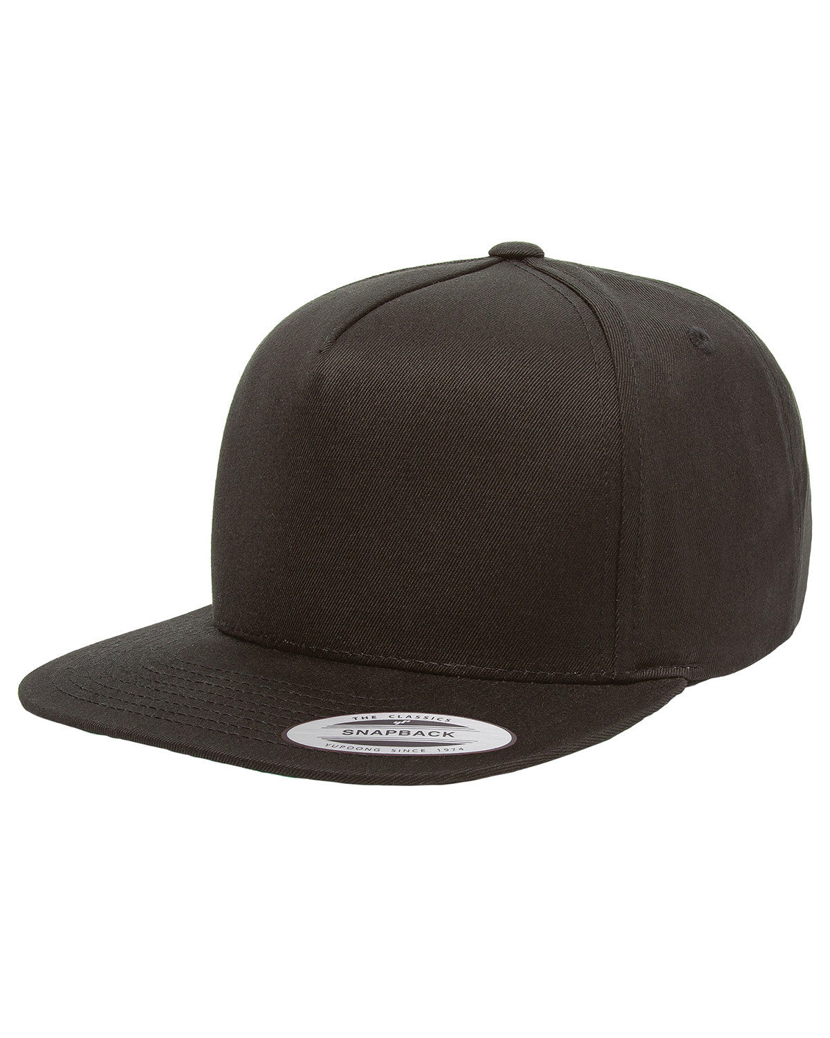 Yupoong Adult 5-Panel Cotton Twill Snapback Cap