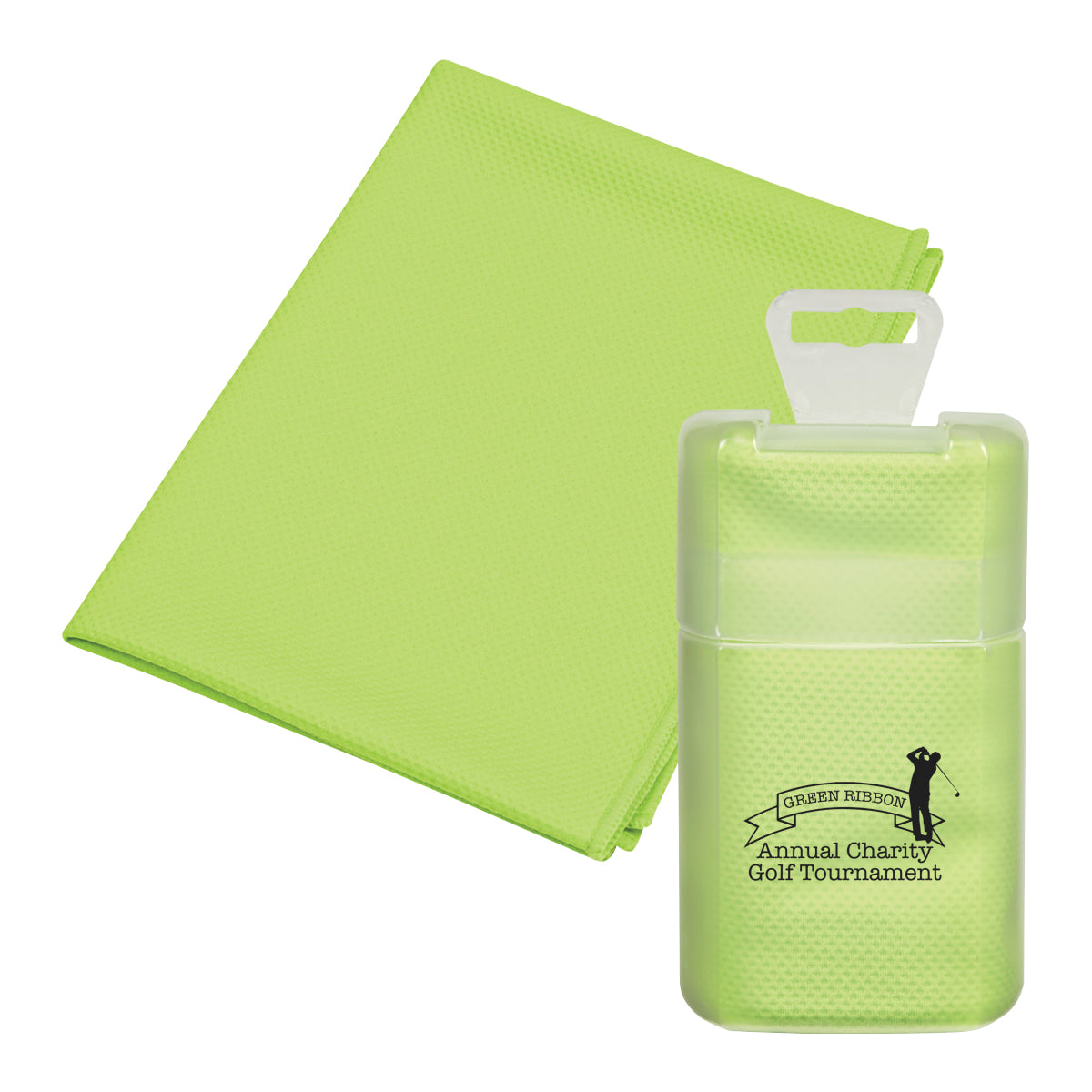 Cooling Towel In Plastic Case