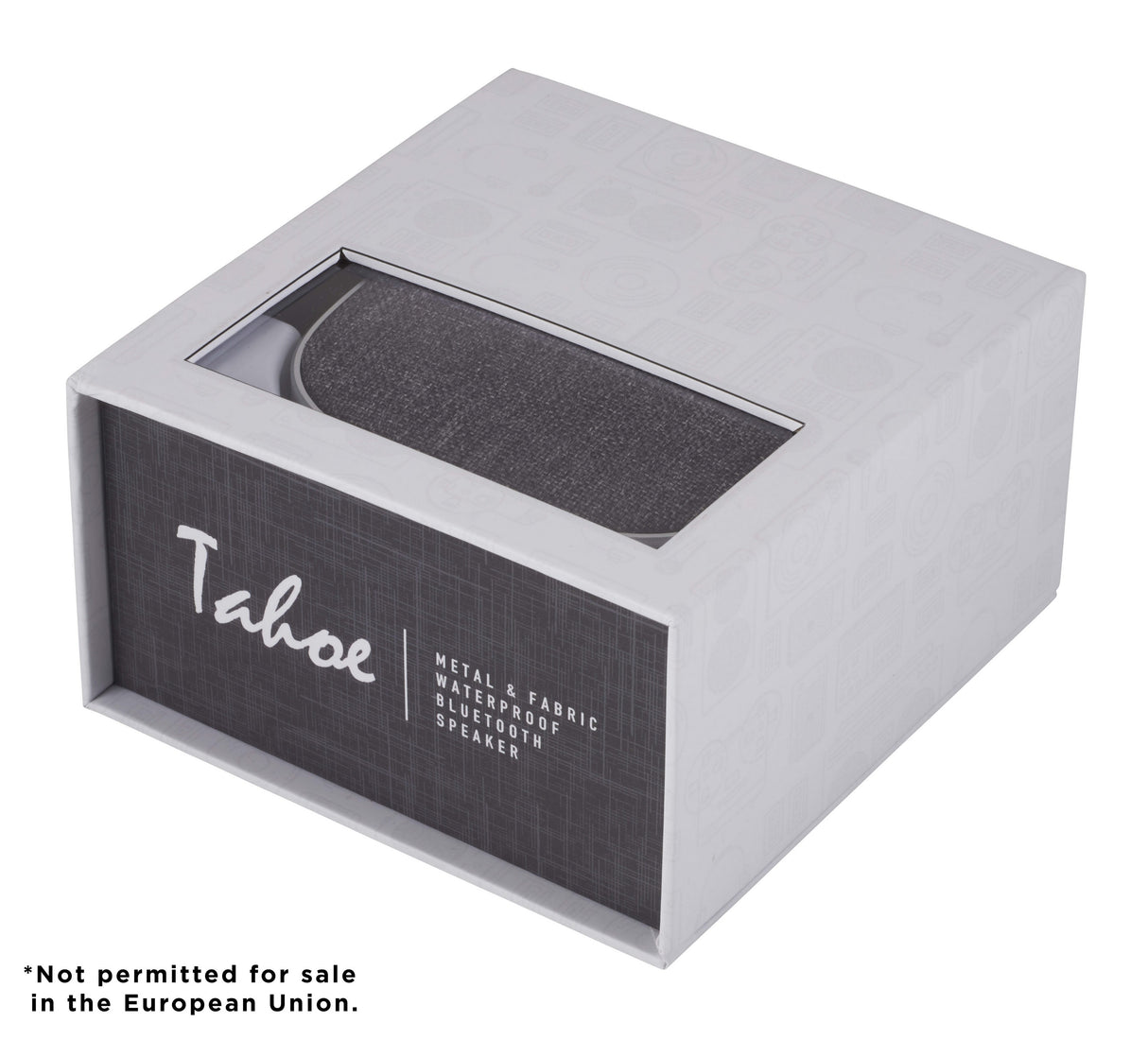 Tahoe Metal & Fabric Waterproof Bluetooth Speaker