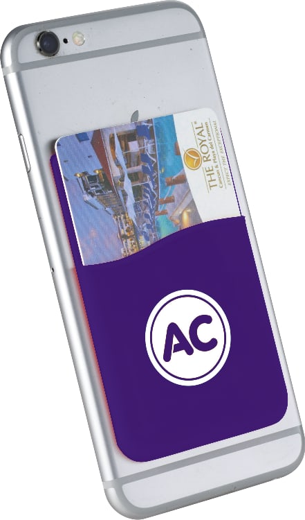 000289 Slim Silicone Card Wallet