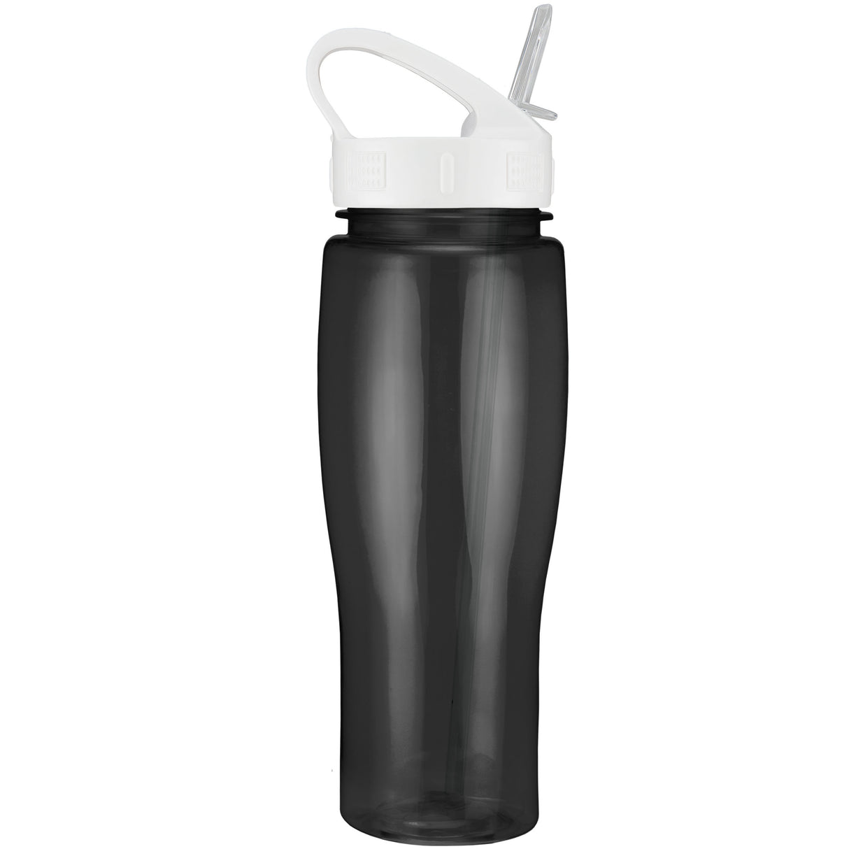 24 Oz. Contour Translucent Bottle w/ Sport Sip Lid and Straw