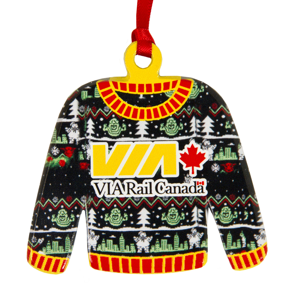 Ugly Sweater Ornament, MADE IN CANADA