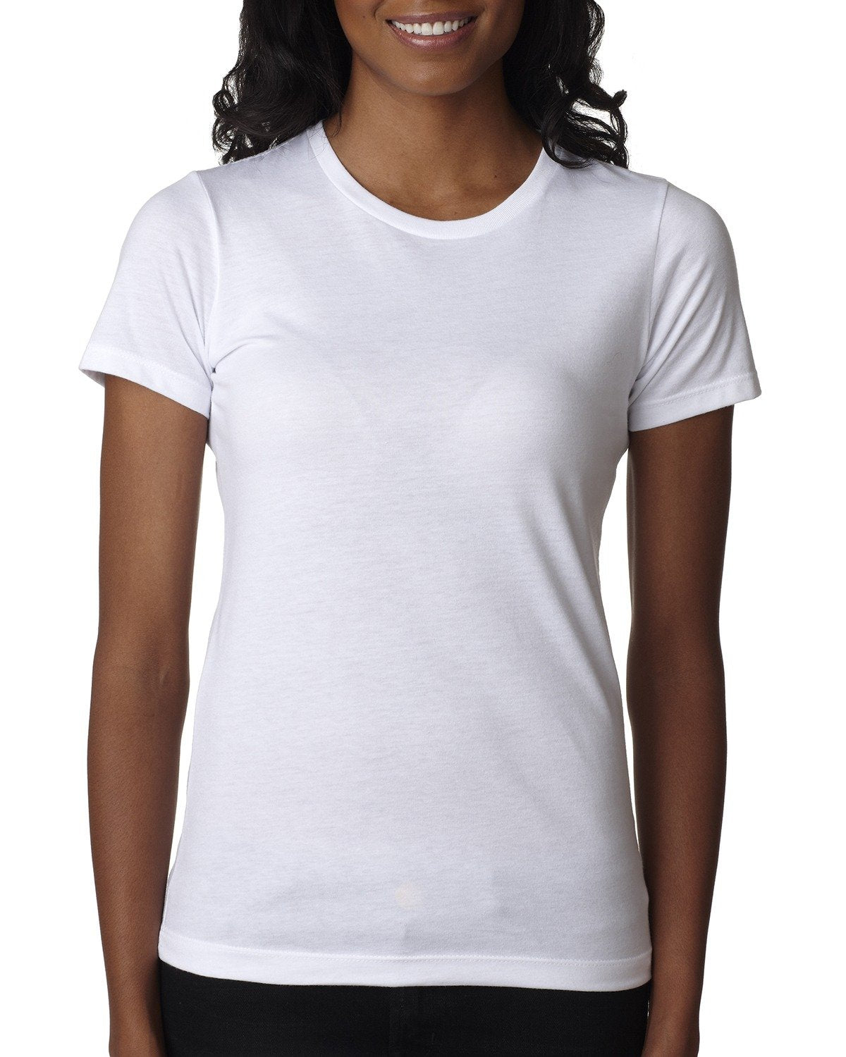 000045 NEXT LEVEL APPAREL Ladies' CVC T-Shirt