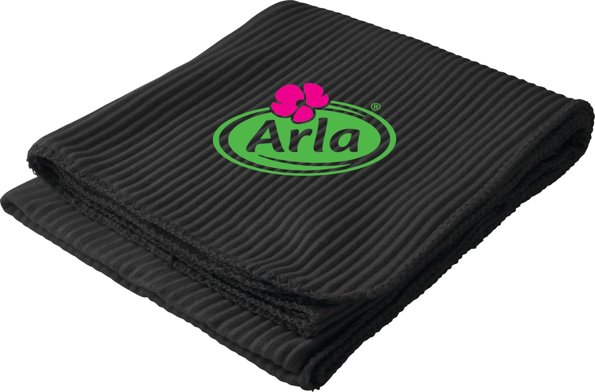 Ribbed Fleece Blanket