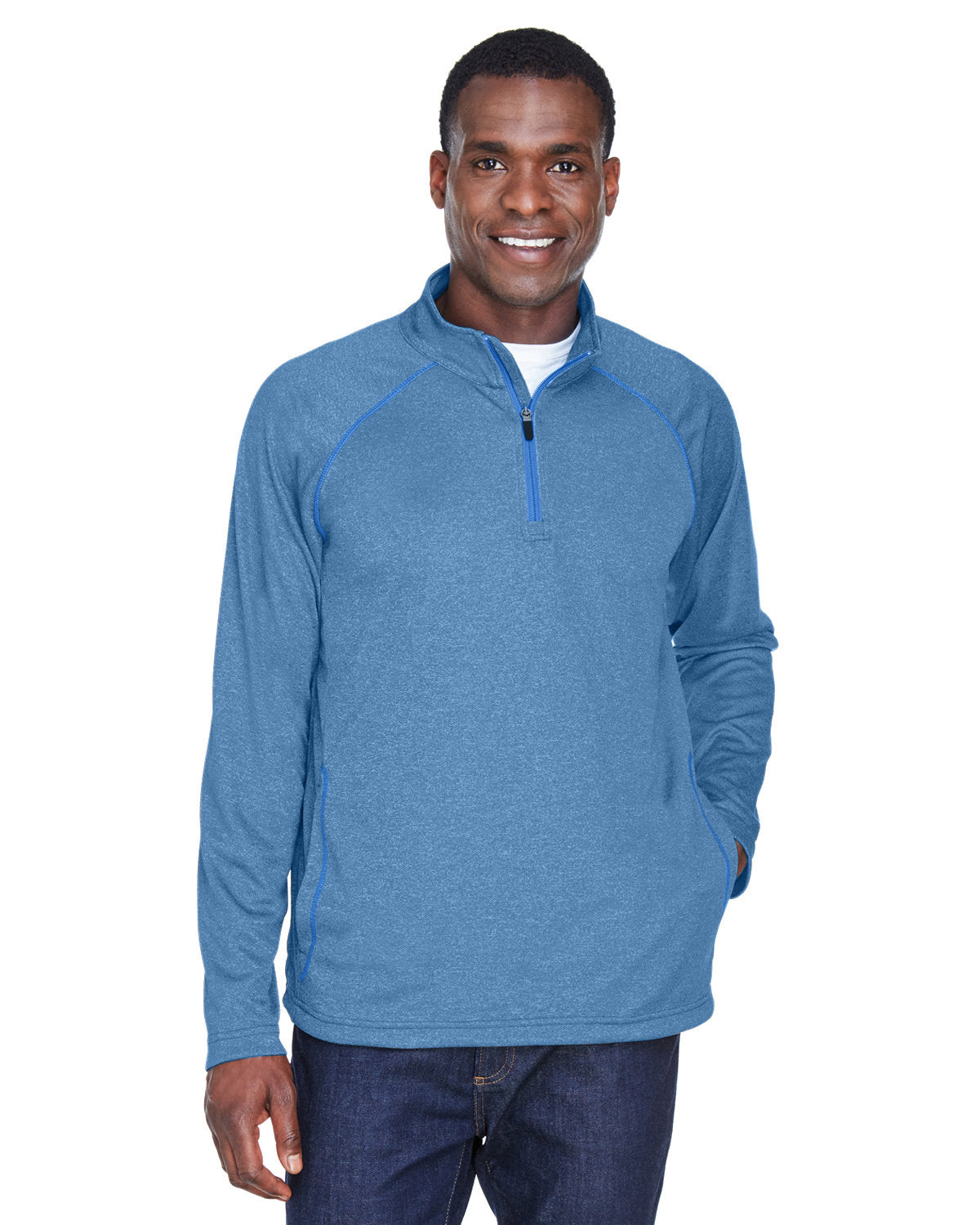 DEVON AND JONES Men's Stretch Tech-Shell® Compass Quarter-Zip