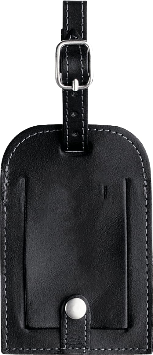 000386 Millennium Leather Identification Tag