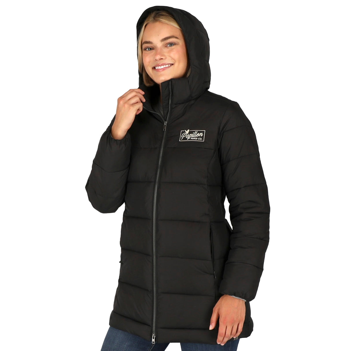 GENEVA Eco Long Packable Insulated Jacket-Womens