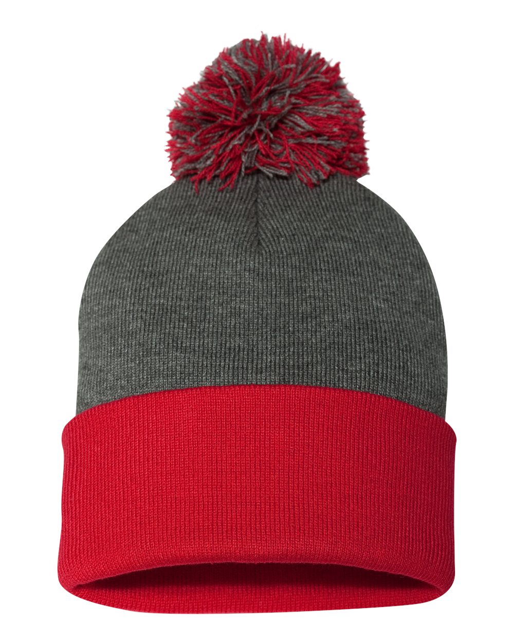 000462 Sportsman™ 12'' Pom Pom Knit Beanie