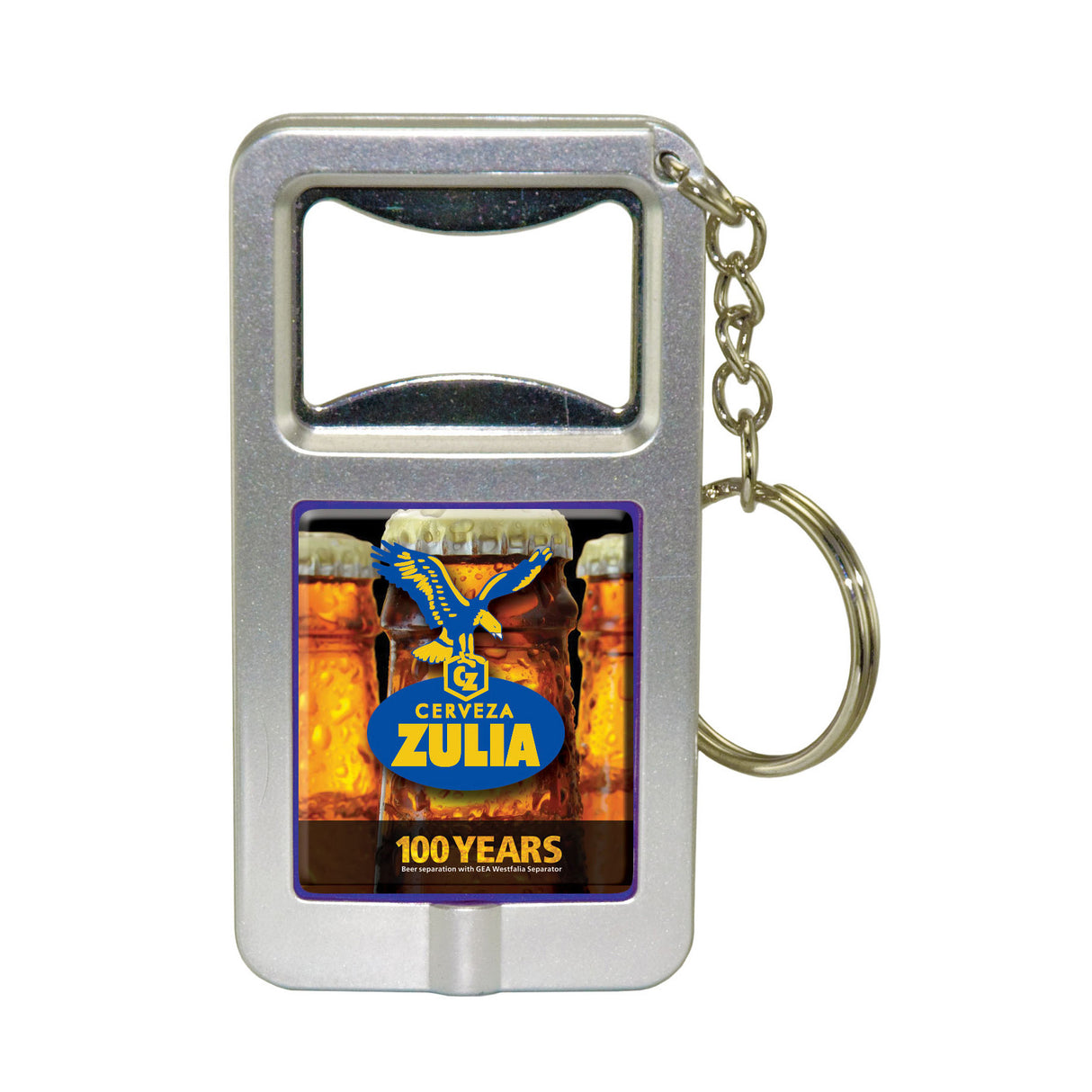 Domed Bottle Opener & LED Light