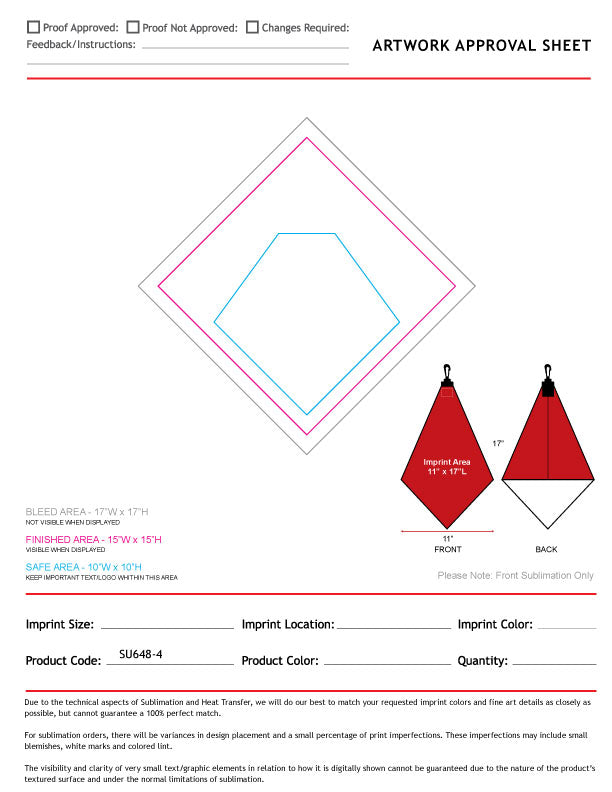 Microfiber Suede Shammy Golf Towel, Triangle Shape, 11x17, Folded with Black Swivel Hook, Sublimated