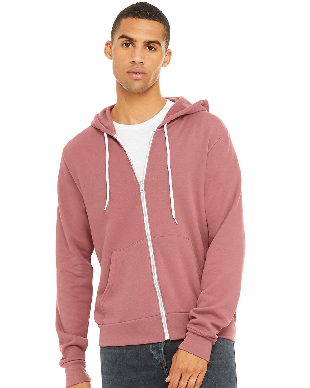 000035 Bella+Canvas® Unisex Sponge Fleece Full-Zip Hoodie