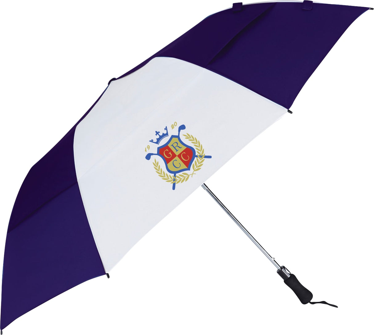 58" Vented Auto Open Folding Golf Umbrella