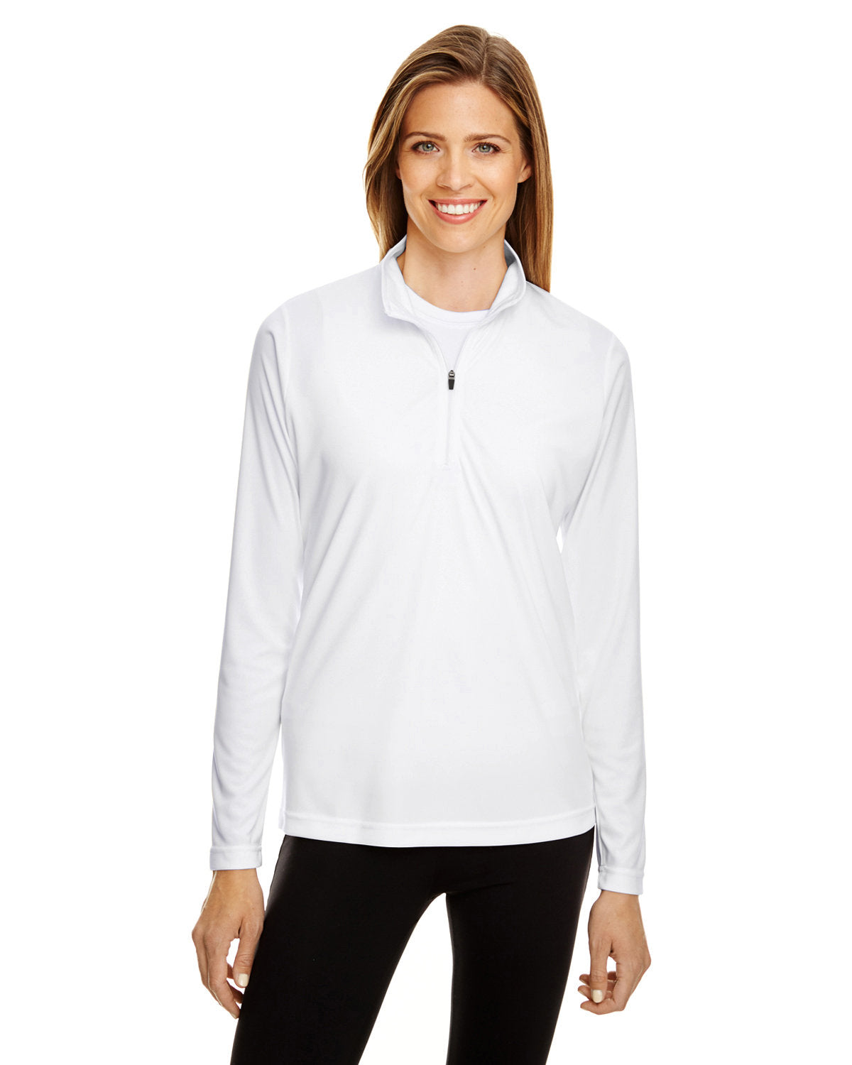 000221 Team 365 Ladies' Zone Performance Quarter-Zip