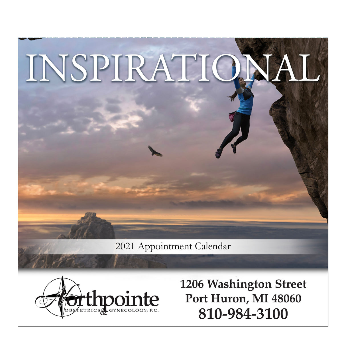 Stapled Wall Calendar (Inspiration)