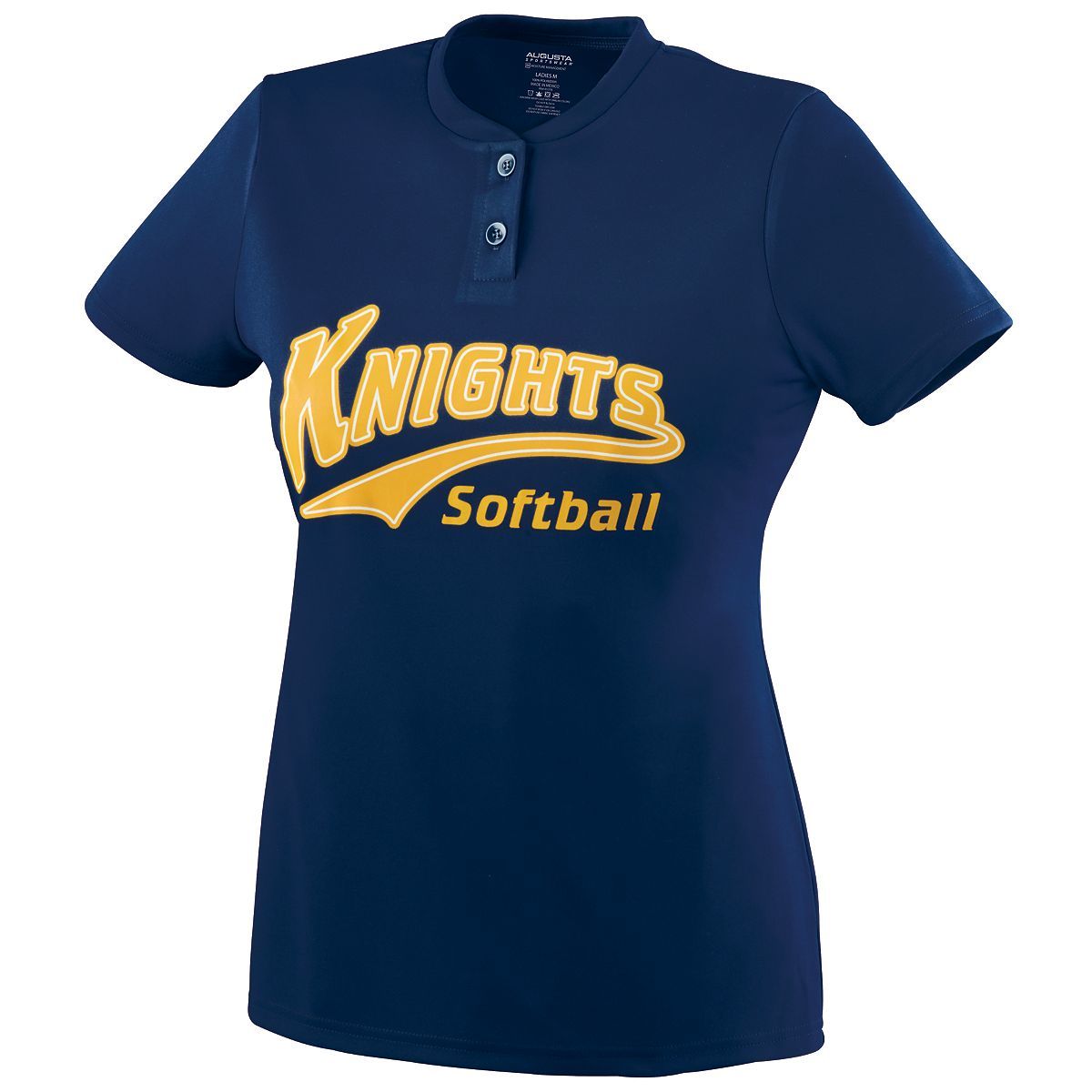 Girls' Wicking Two-Button Jersey