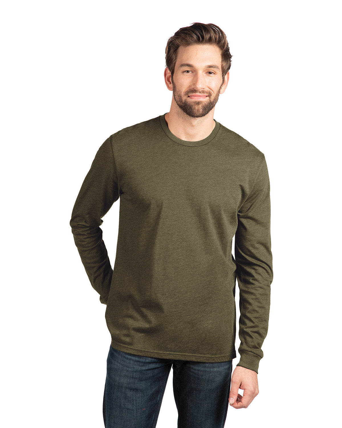 000047 NEXT LEVEL APPAREL Unisex CVC Long-Sleeve T-Shirt