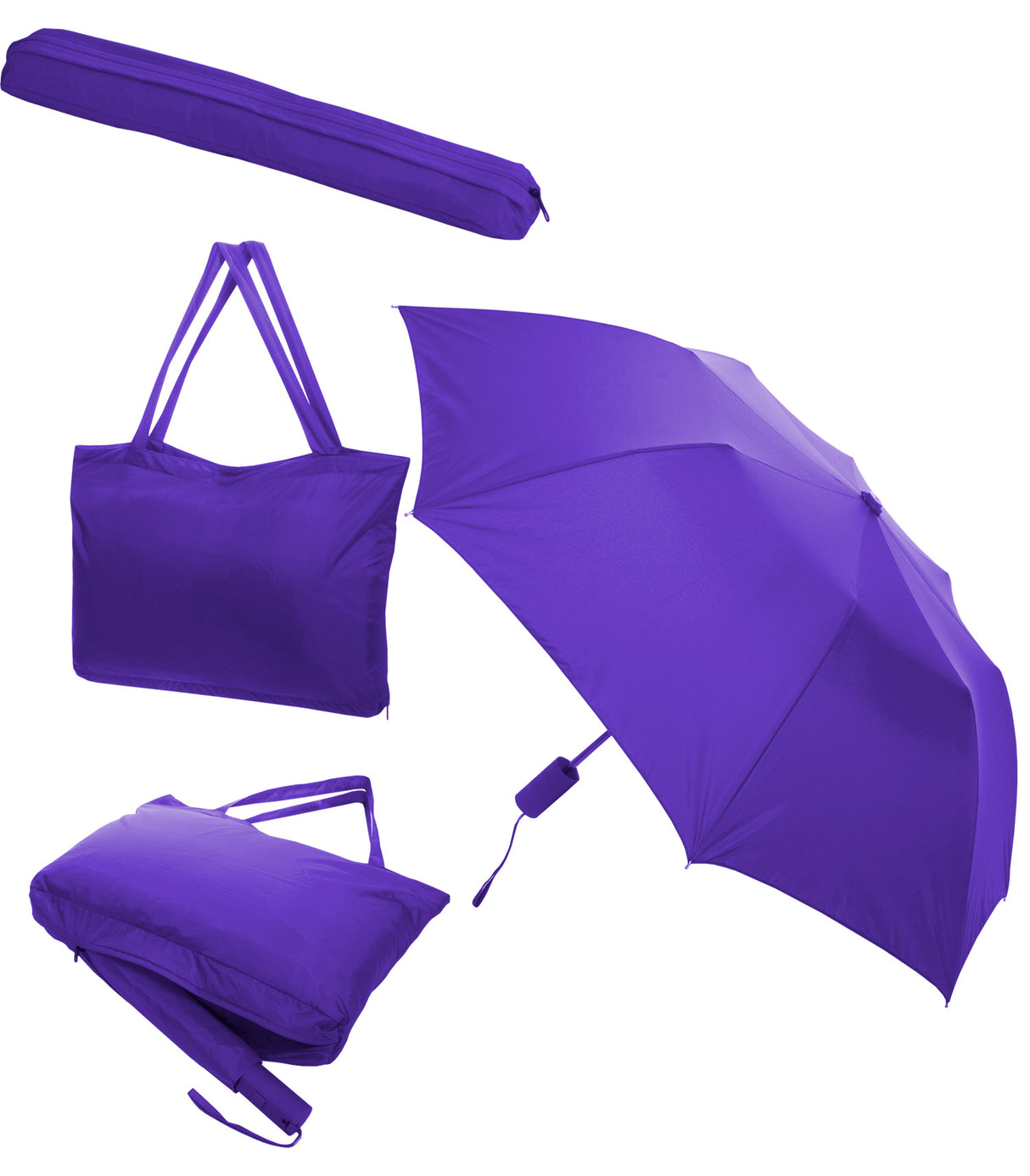 All-In-One Tote Bag & Folding Umbrella