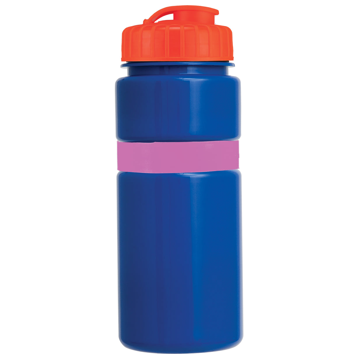 20 Oz. Sportster Bottle with Silicone Gripper Band w/ Push Pull Lid