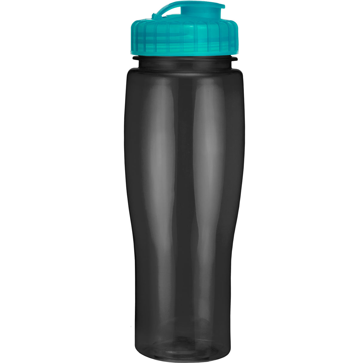 24 Oz. Contour Translucent Bottle w/ Flip Top Lid