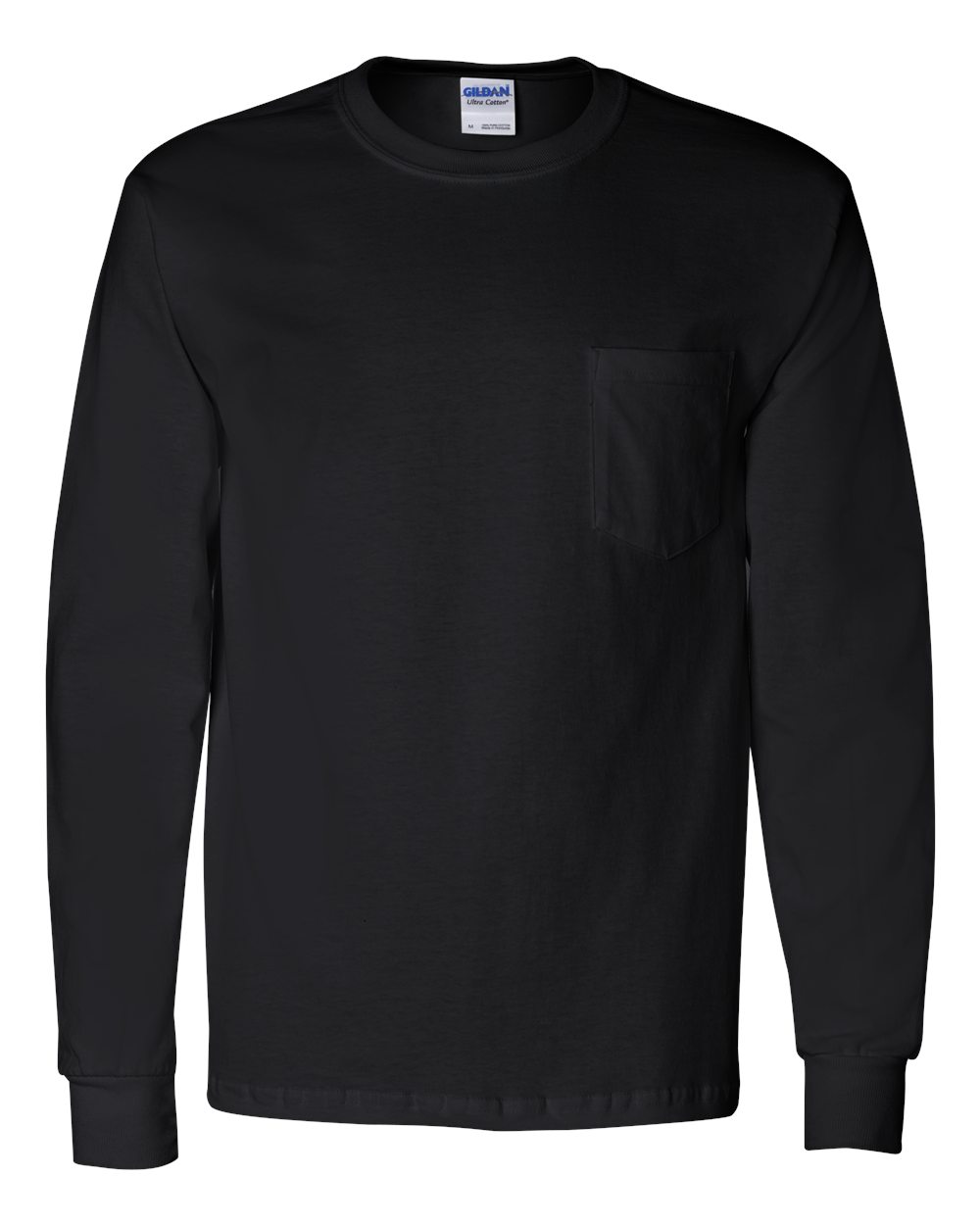 Gildan Ultra Cotton Long Sleeve Pocket T-Shirt