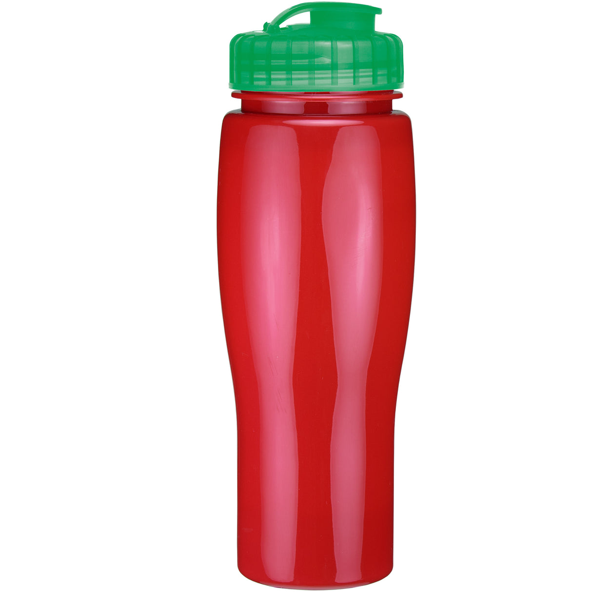 24 Oz. Contour Bottle w/ Flip Top Lid - Solid Colors