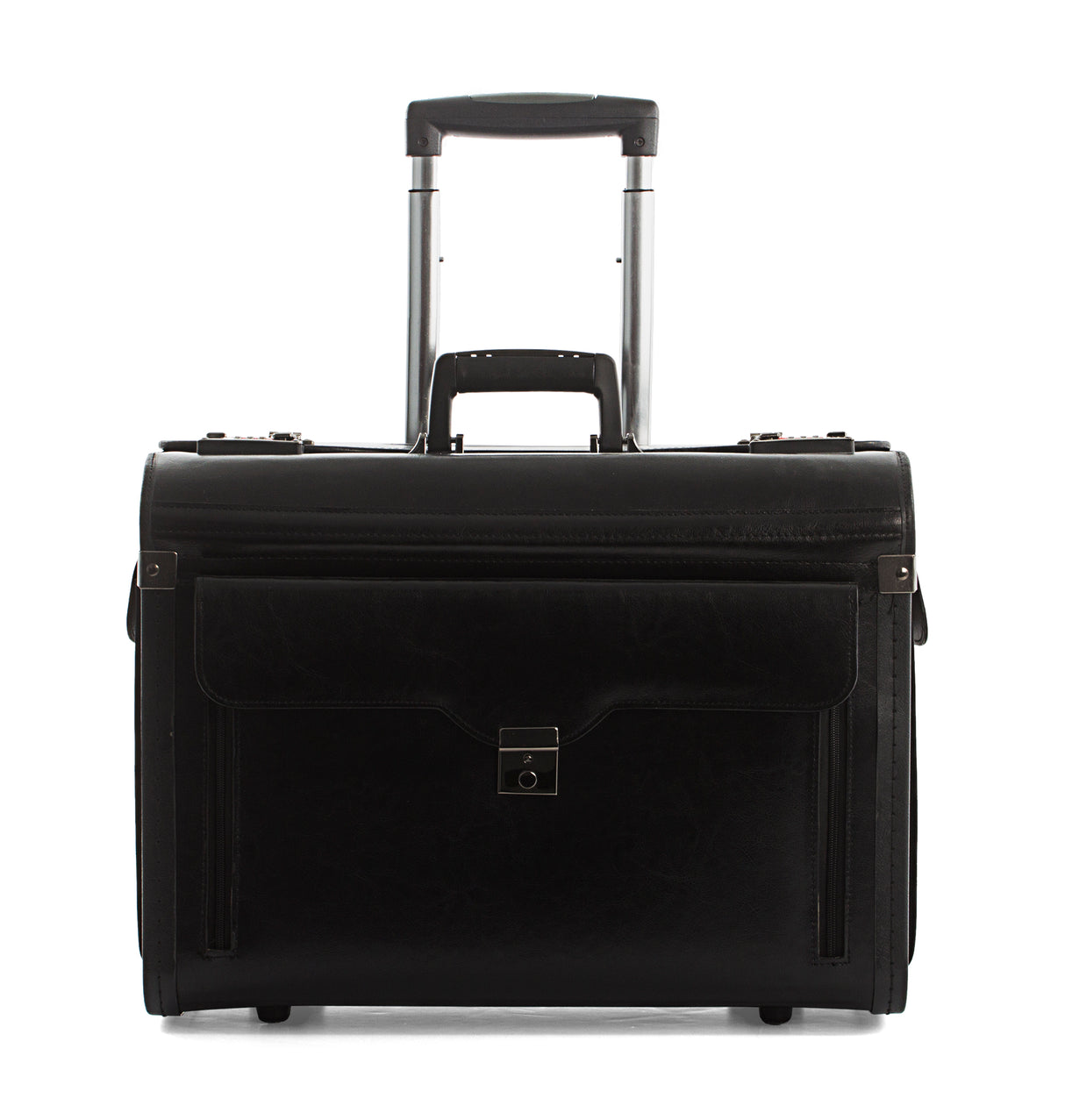 Warren Leather Business Case on Wheels