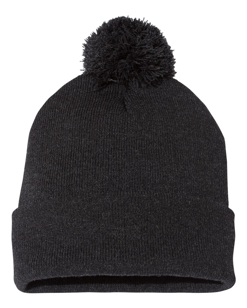 000462 Sportsman™ 12'' Pom Pom Knit Beanie