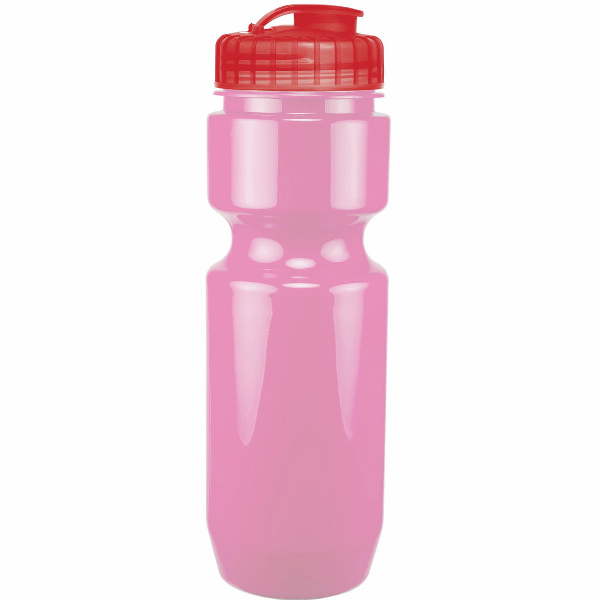 22 Oz. Bike Bottle w/ Flip Top Lid - Solid Colors