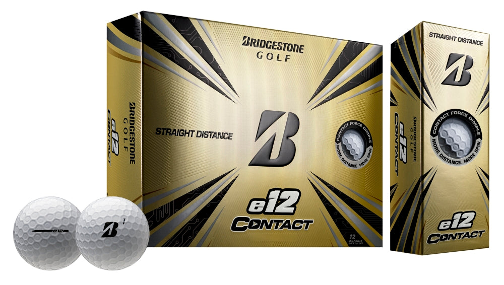Bridgestone® Golf E12 Contact Golf Balls (1 Dozen)